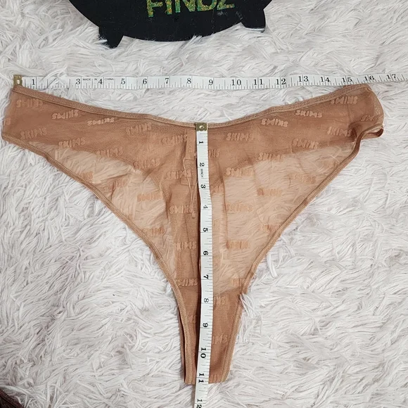 2pcs SKIMS AFTER HOURS THONG & ULTRA FINE MESH THONG/ NWT/3X - Picture 6 of 12